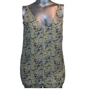 CAbi Cami, Floral Scatter Print, sz L/XL